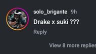 This user tried to guess if this was a Drake and Suki collaboration.